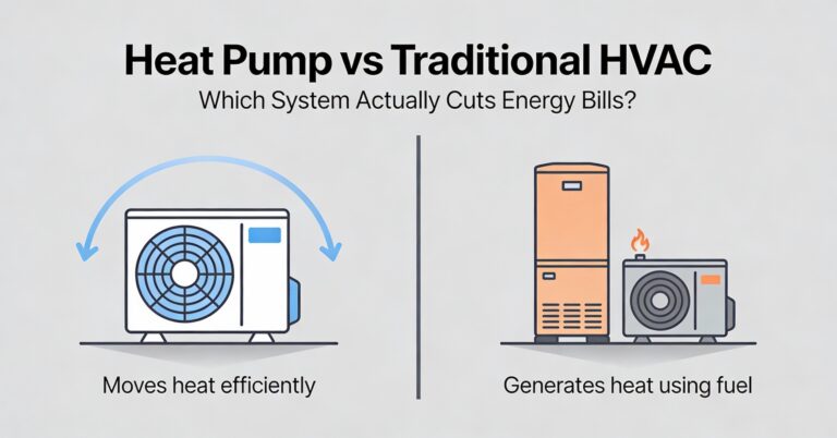 Heat pump vs HVAC