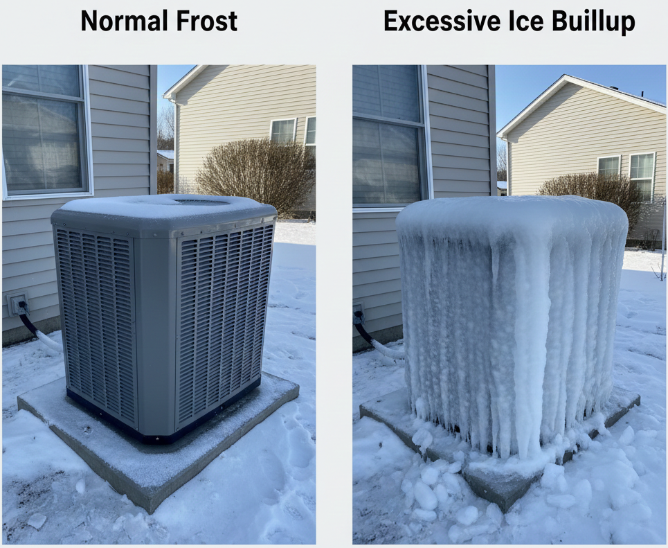 Heat Pump Defrost Cycle vs. Freezing Know-the Difference